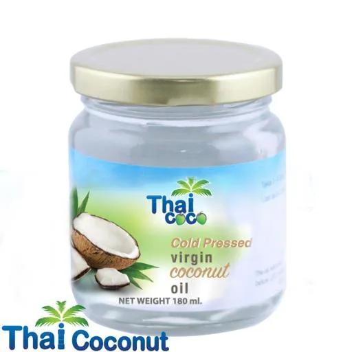 【 THAI COCO 】冷壓初榨椰子油 外包裝
