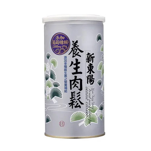 新東陽養生肉鬆225G 外包裝