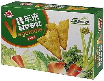 蔬菜餅乾 外包裝