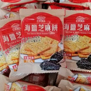 海鹽芝麻餅 外包裝