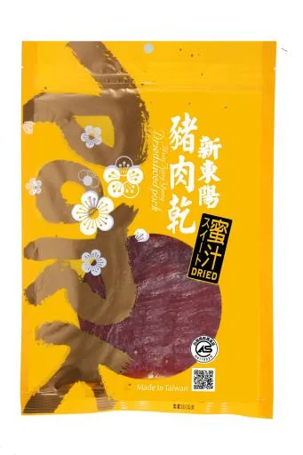 新東陽蜜汁豬肉乾120G 外包裝