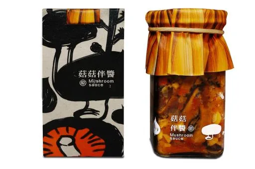 原味菇菇伴醬110ml 外包裝