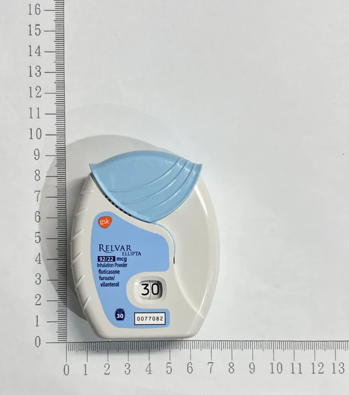 潤娃易利達92/22 mcg乾粉吸入劑外觀
