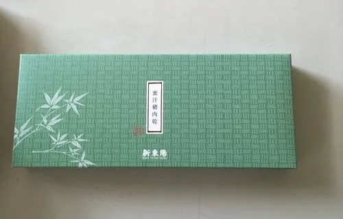 水龍吟-履歷蜜汁豬肉乾160g 外包裝