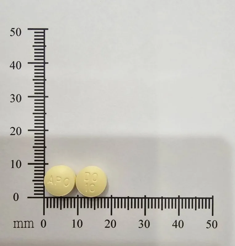 安保憶新膜衣錠10毫克外觀