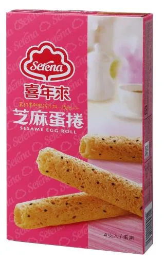芝麻蛋捲 外包裝