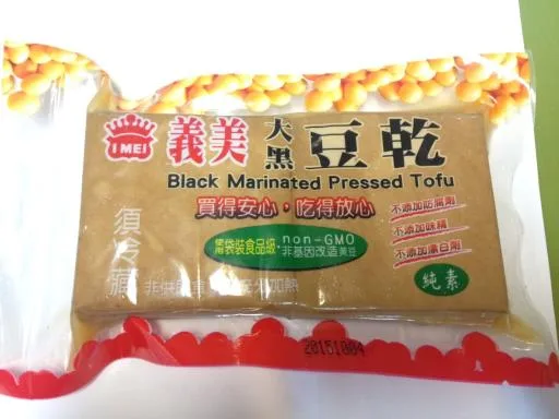 義美大黑豆乾 外包裝