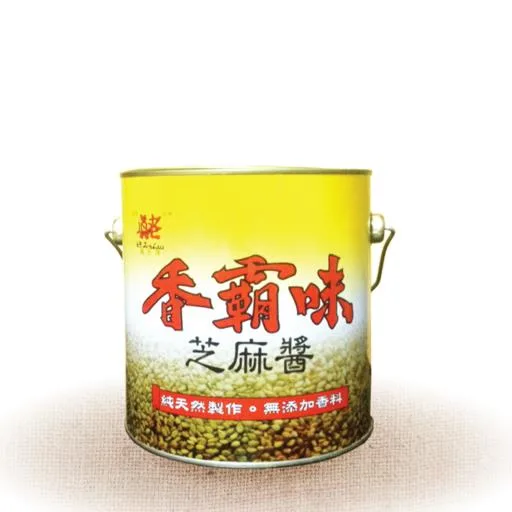 香霸味調和芝麻醬 外包裝