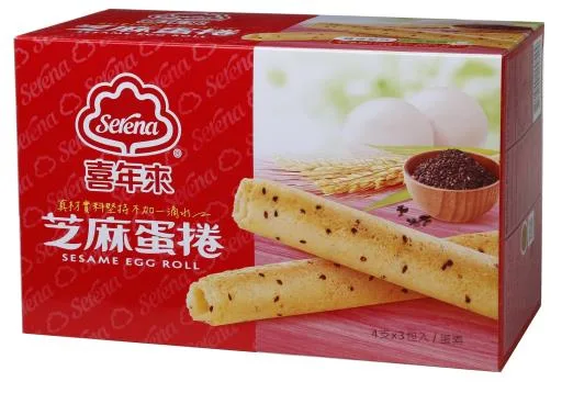 芝麻蛋捲 外包裝