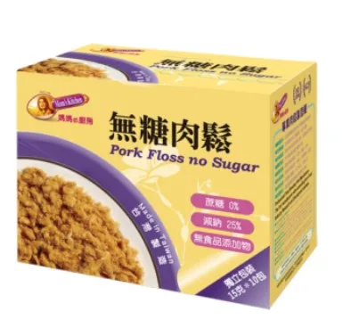 無糖肉鬆(150g/盒) 外包裝
