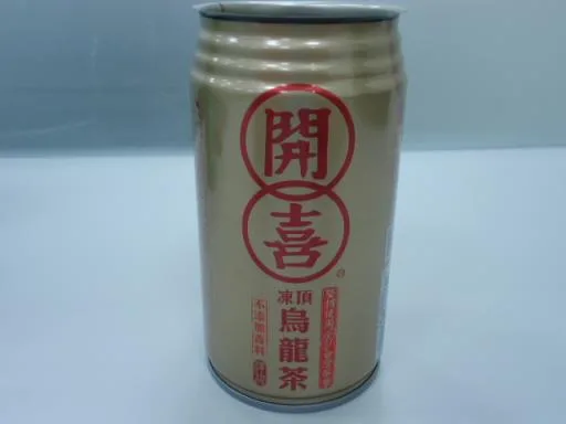 開喜凍頂烏龍茶(有糖) 外包裝