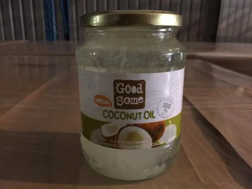 GOODSOME第一道冷壓椰子油 外包裝
