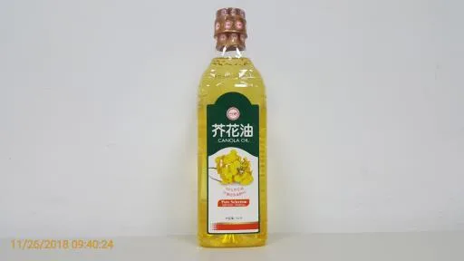 1公升芥花油 外包裝
