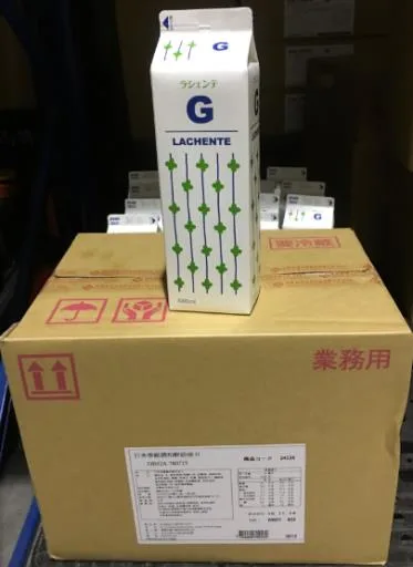 日本香緹調和鮮奶油 G 外包裝