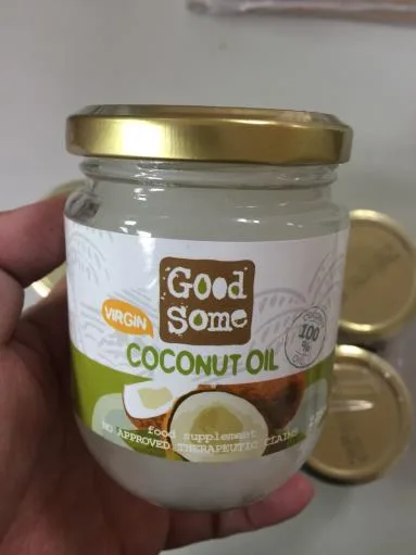 GOODSOME第一道冷壓椰子油 外包裝