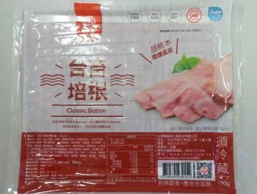 826培根190G 外包裝