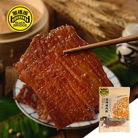 大包蜜汁炭烤肉乾－彩色袋 外包裝