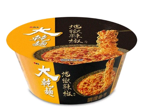 大乾麵地獄辣椒風味12入 外包裝