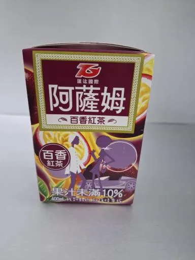 阿薩姆百香紅茶 外包裝