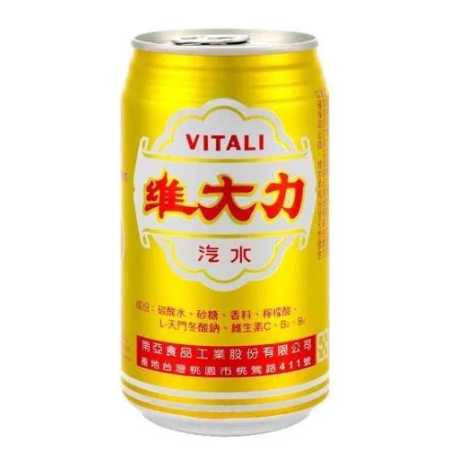 維大力汽水330ml 外包裝