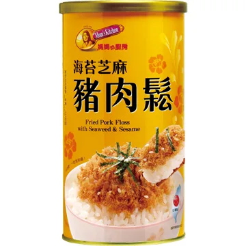 (200g/圓罐)海苔芝麻豬肉鬆	22-AE13 外包裝