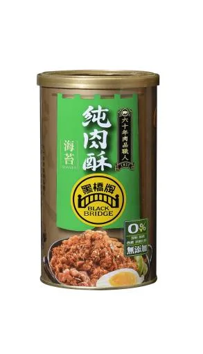 160g海苔純肉酥－罐裝 外包裝