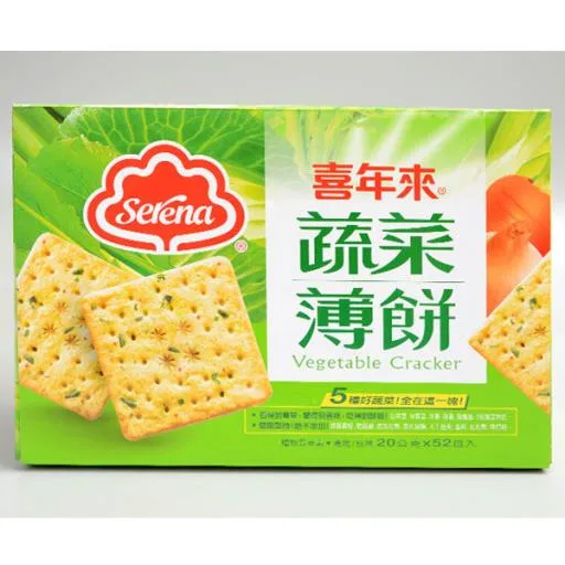 蔬菜薄餅 外包裝