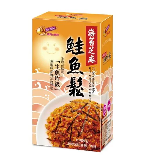 (150g/盒)海苔芝麻鮭魚鬆	60-AE29 外包裝