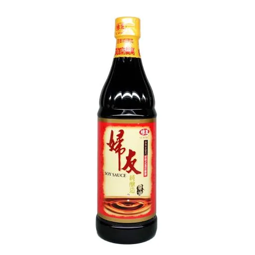 婦友純釀造醬油 780mL 外包裝
