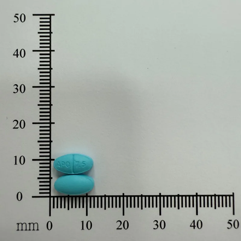 安保舒眠膜衣錠7.5毫克外觀