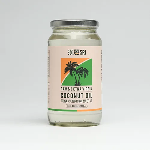頂級冷壓初榨椰子油 外包裝