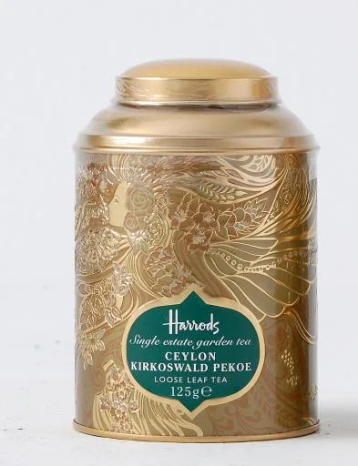 HARRODS OPULENCE 錫蘭特種白毫散裝茶(KIRKOSWALD 農園) 外包裝