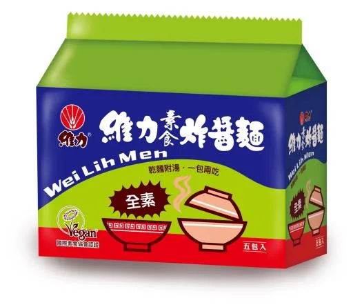 維力素食炸醬麵30入5合1 外包裝