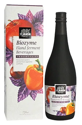 伊蘭濃縮發酵型果蔬汁飲料(大陸版)720ml/瓶 外包裝