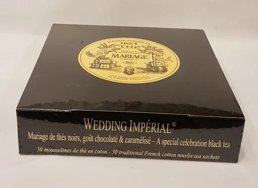 皇家婚禮茶包 外包裝