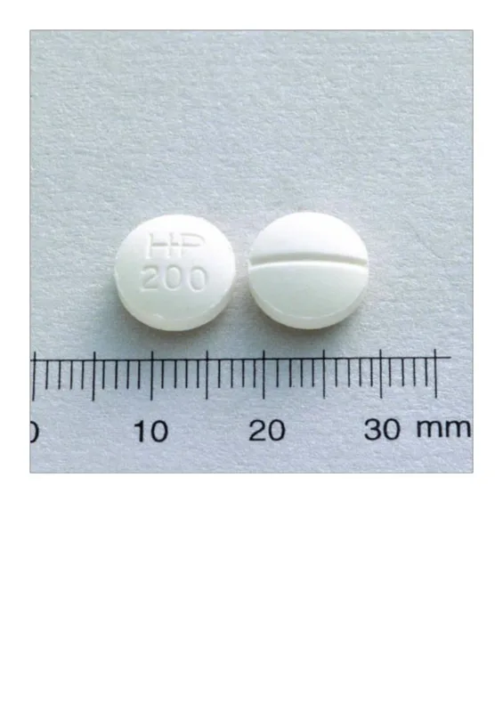 喜胃靜錠200毫克外觀