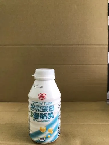 膠原蛋白低脂優酪乳(原味) 外包裝