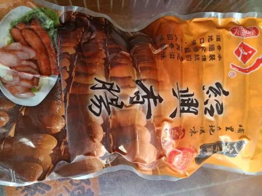 辣味香腸 外包裝