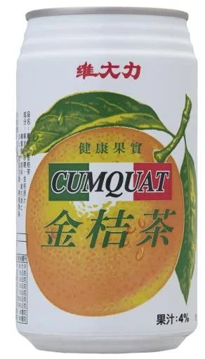 維大力金桔茶 外包裝