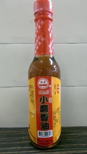 義峰特級小磨香油220ml 外包裝