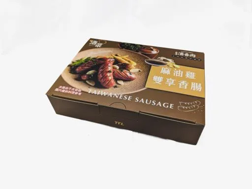 台酒麻油雞雙享香腸 外包裝
