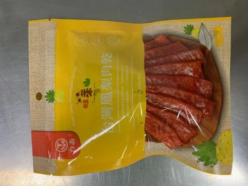 BE9台畜鳳梨肉乾100G 外包裝