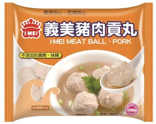 義美豬肉貢丸 430g 外包裝