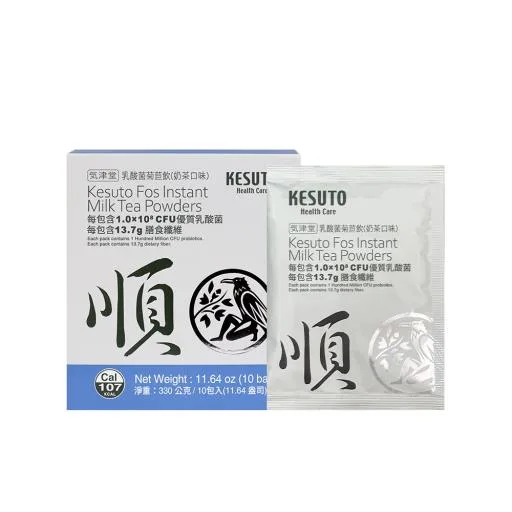 氣津堂乳酸菌菊苣飲(奶茶口味) 外包裝