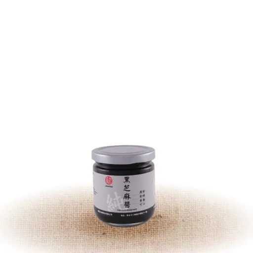 真老純黑芝麻醬200g 外包裝