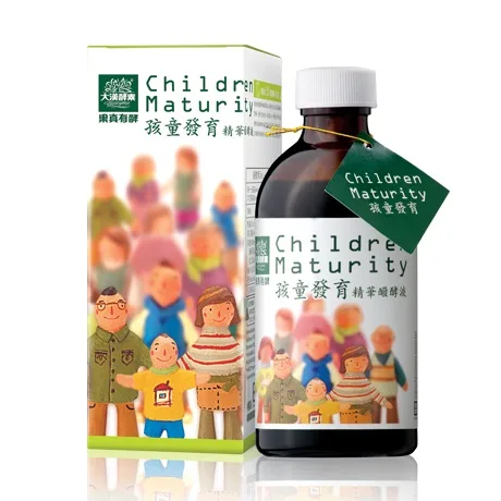 孩童發育精華醱酵液250ml/瓶 外包裝