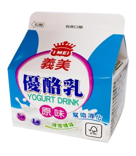 義美原味優酪乳 200ml 外包裝