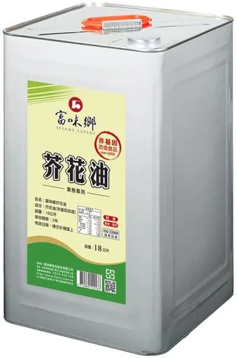 非基改芥花油18L 外包裝