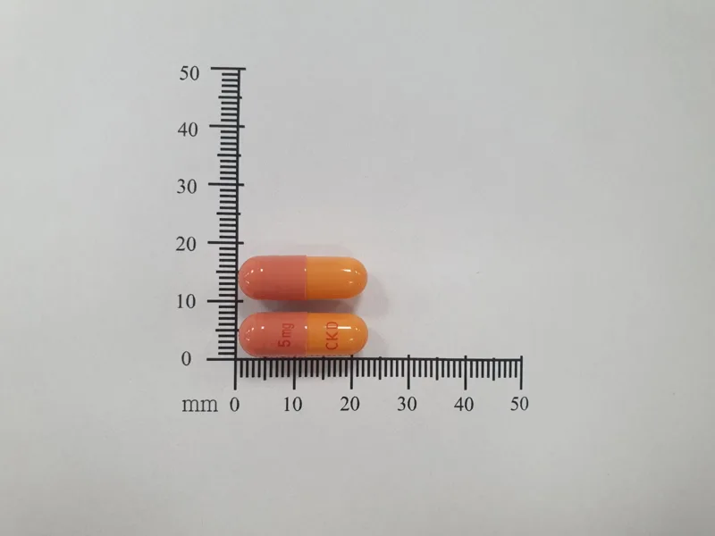 泰可佰持續性藥效膠囊5毫克外觀