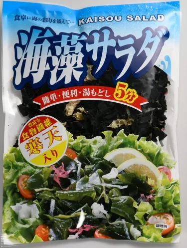五彩海藻(含寒天) 外包裝